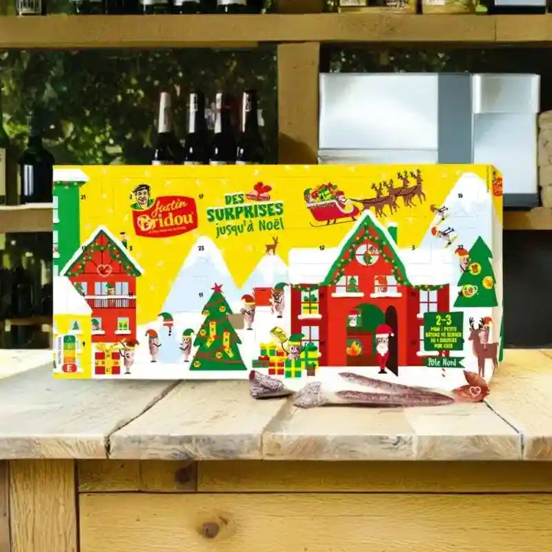 Calendrier de l’Avent Justin Bridou 2025